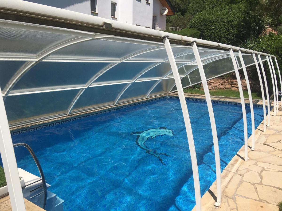 Casa Acogedora Familiar Con Piscina Pallejá Dış mekan fotoğraf