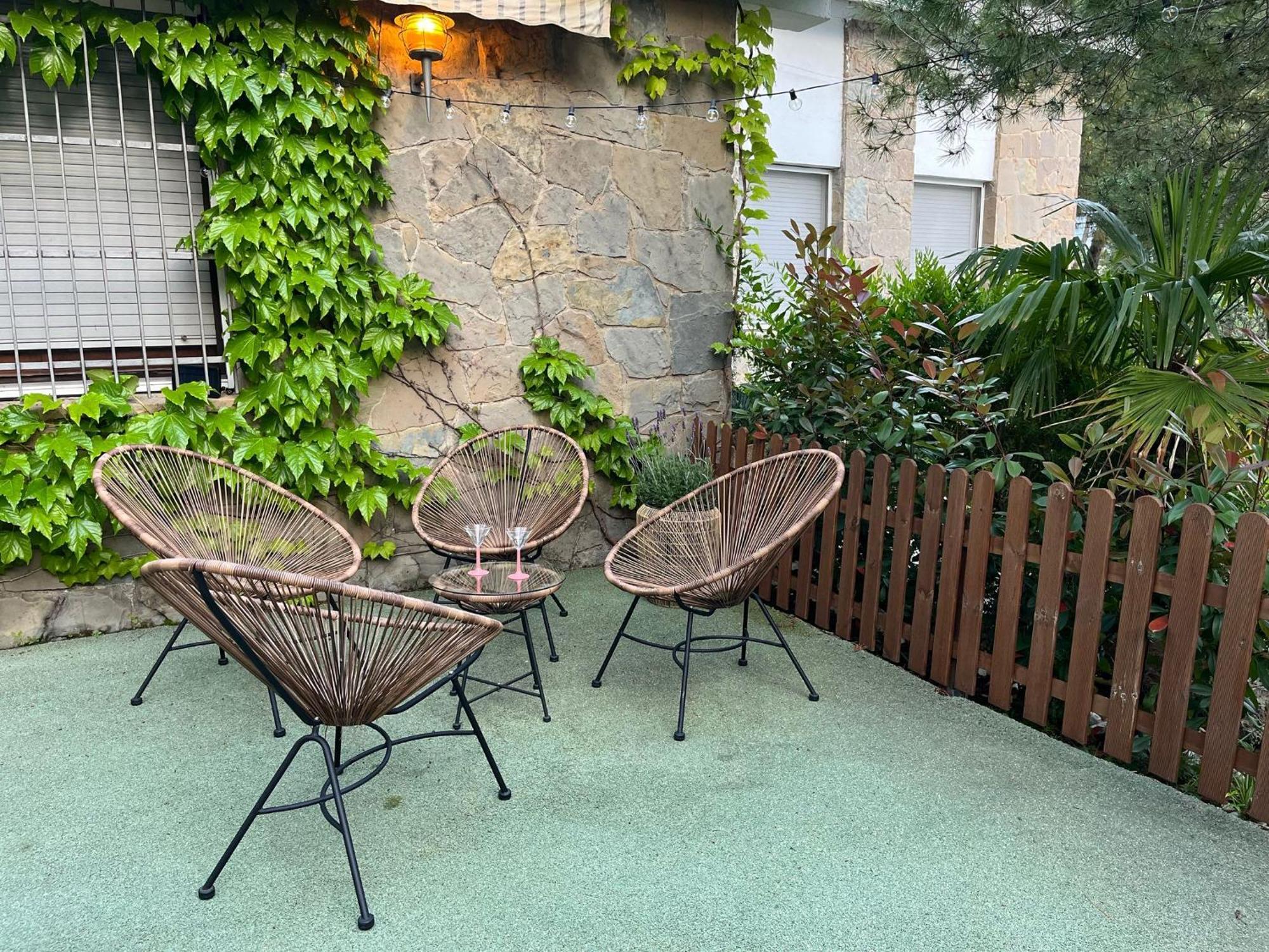 Casa Acogedora Familiar Con Piscina Pallejá Dış mekan fotoğraf